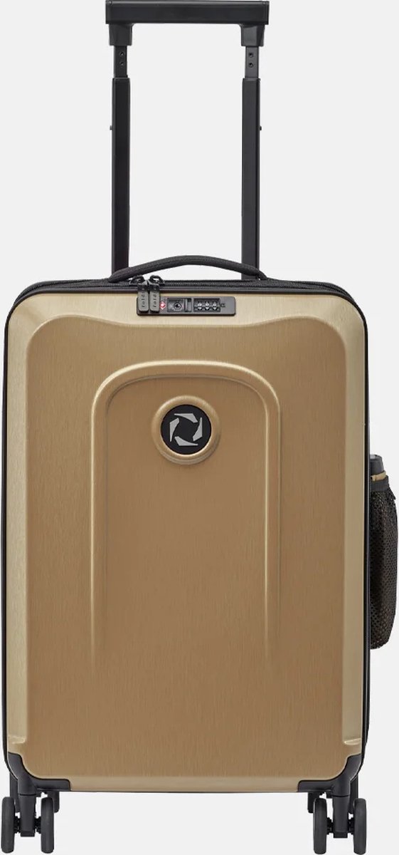 Senz Foldaway handbagage koffer opvouwbaar 55 cm champagne brown
