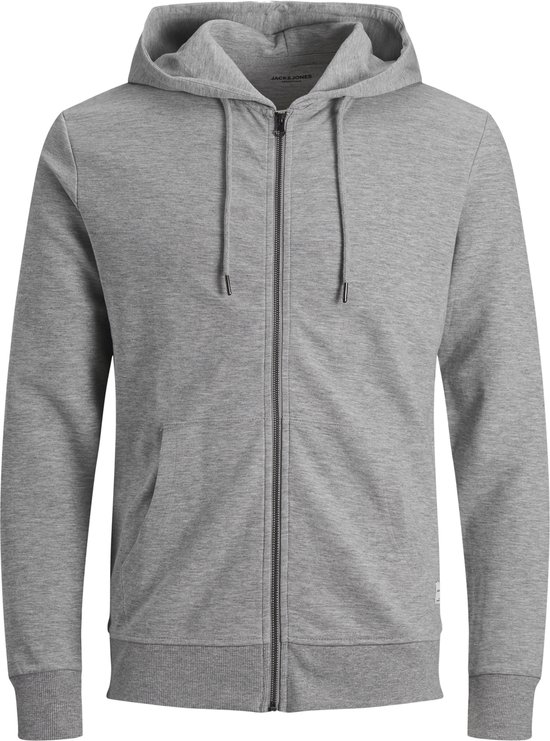 JACK&JONES JJEBASIC SWEAT ZIP HOOD NOOS Heren Trui - Maat XL