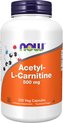 Acetyl-L-Carnitine 500mg - 200 veggiecaps