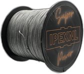 IPEXNL Super power 4 PE gevlochten super vislijn zwart - 40.8kg - 0.50 mm van 500 meter type 8