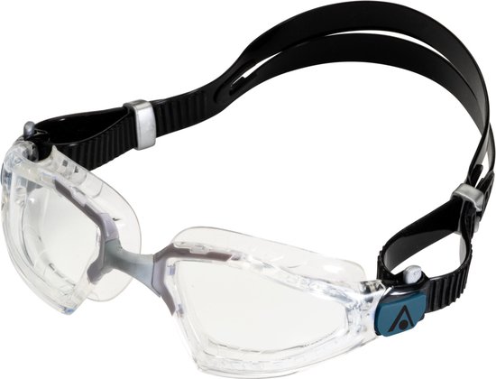 Aquasphere Kayenne Pro - Zwembril - Volwassenen - Clear Lens - Transparant/Grijs