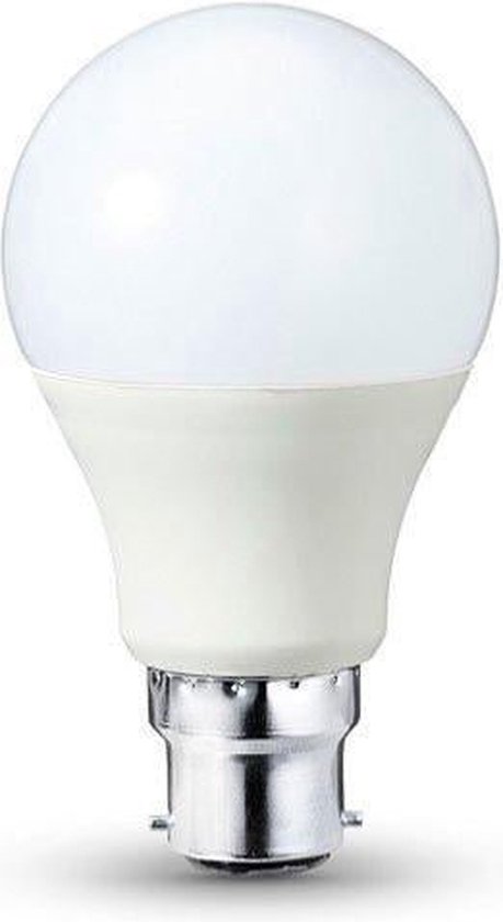 B22 LED-lamp 9W 220V A60 270 ° - Warm wit licht - Kunststof - Unité - Wit Chaud 2300K - 3500K - SILUMEN