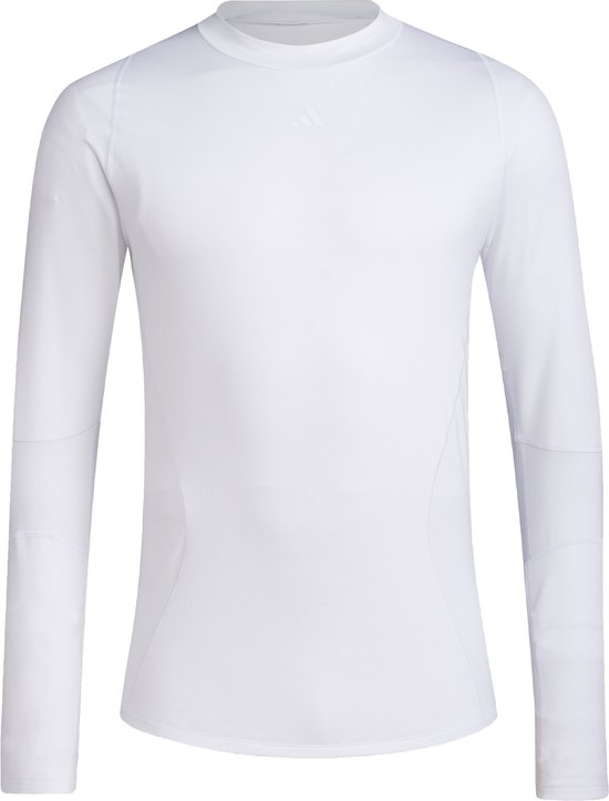 adidas Performance Techfit COLD.RDY Longsleeve - Heren - Wit- S