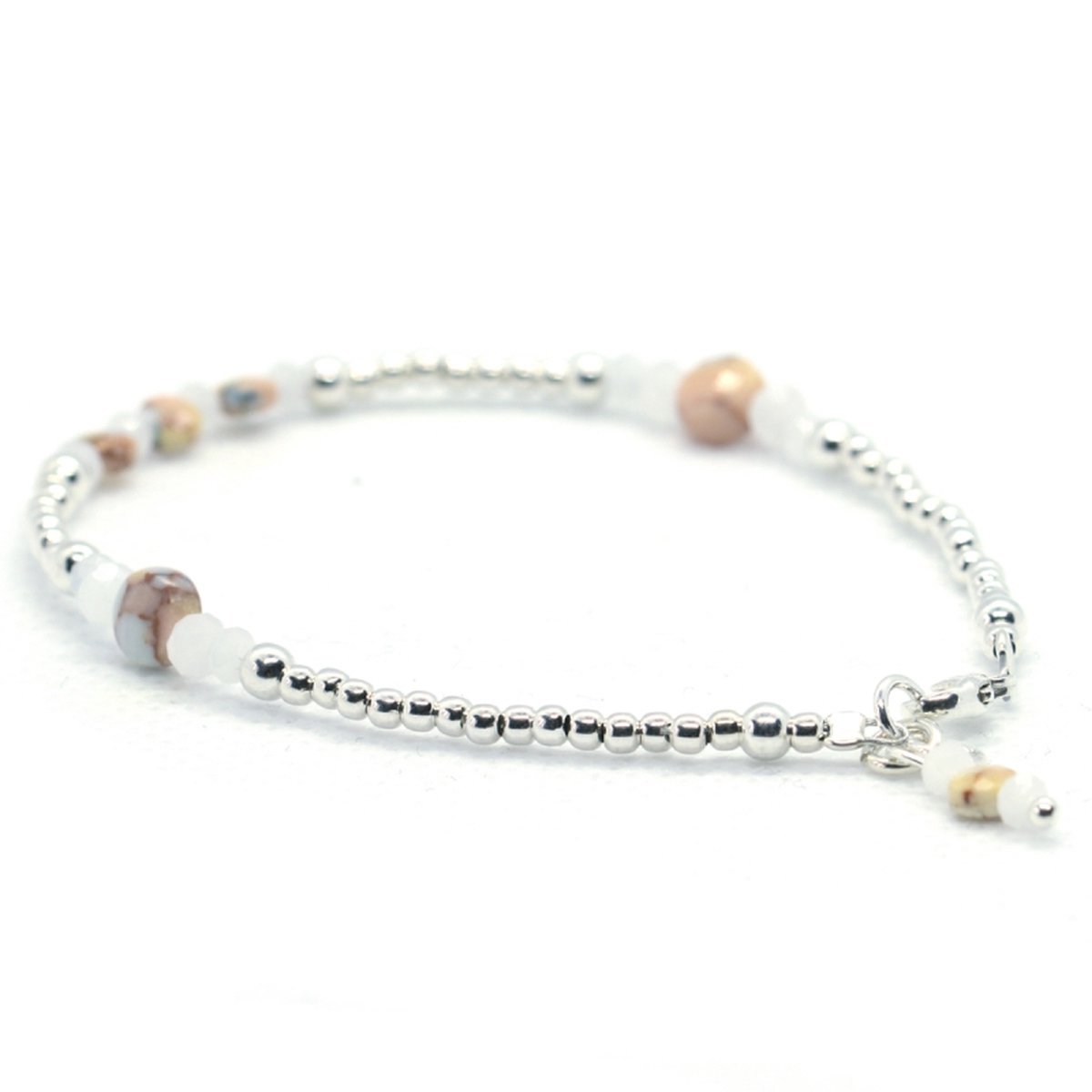 Heaven Eleven - meisjes - Enkelbandjes - zilver - 925 - naturel - 2,5mm - 19cm