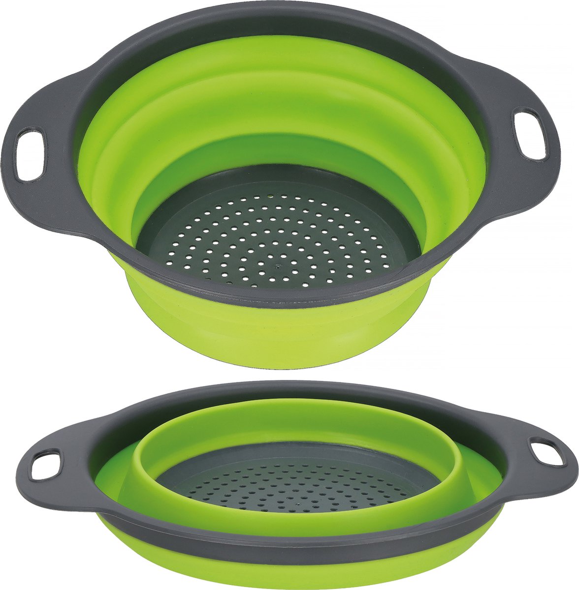 Springos Vergiet - Opvouwbaar - Ruimtebesparend - Groen - 24.5 x 20 x 8.5 cm