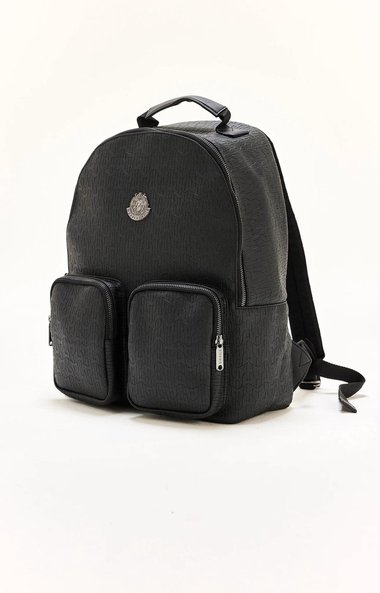 Unisexe Sac 6B8NV621 SikSilk X Sac à Dos Messi Noir