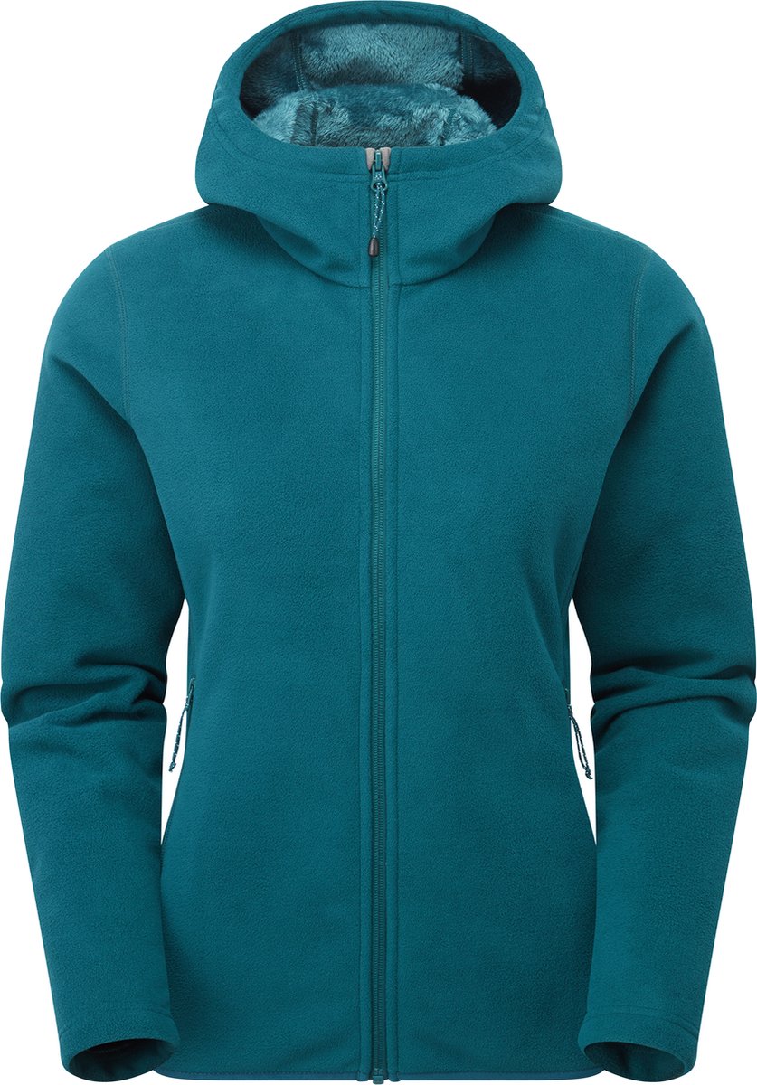 SPRAYWAY Maya Hoody Marine Seaport fleecevest dames Blauw
