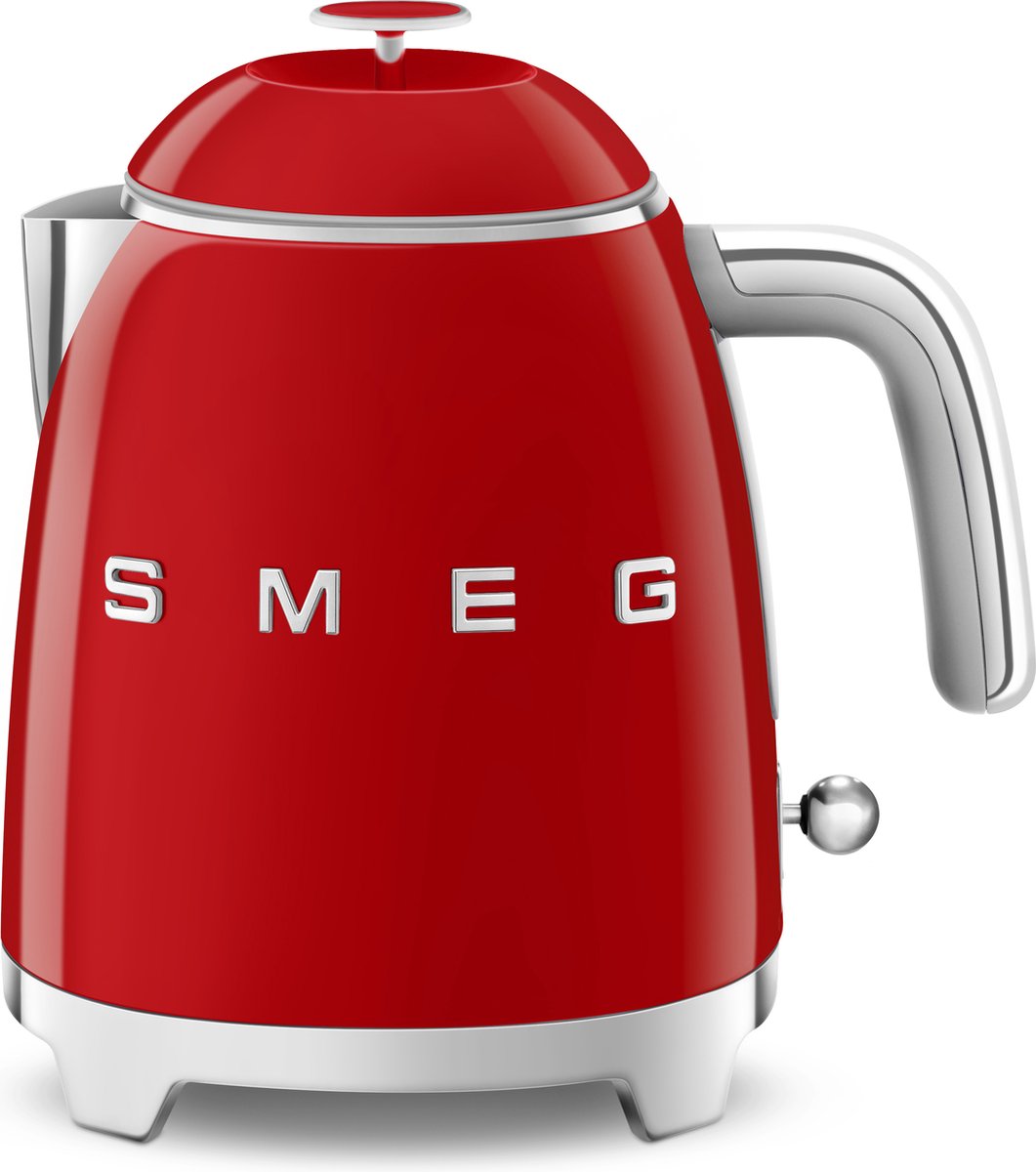 SMEG Mousseur à lait 50's Style MFF01RDEU Rouge