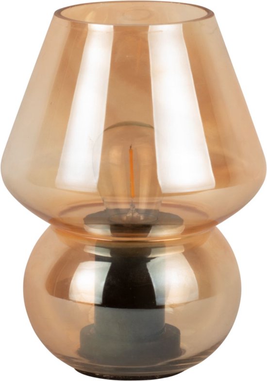 Tafellamp - Vintage - LED in Bruin