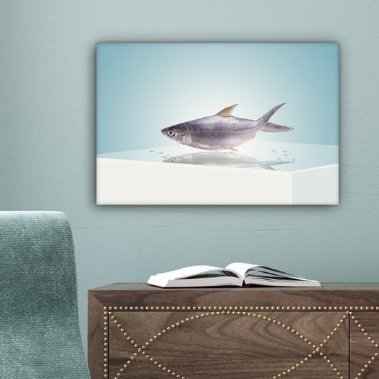 Tableau sur Toile Un Bar Brillant - 30x20 cm - Décoration murale