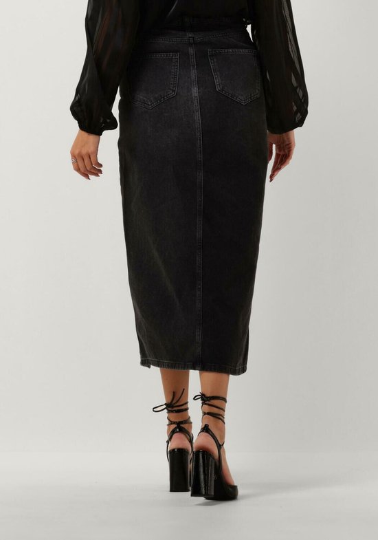 My Essential Wardrobe Mwlouis Wrap 123 Skirt Rokken Dames - Zwart - Maat 36