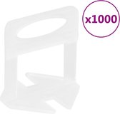 vidaXL-Nivelleerklemmen-voor-tegels-1000-st-1-mm