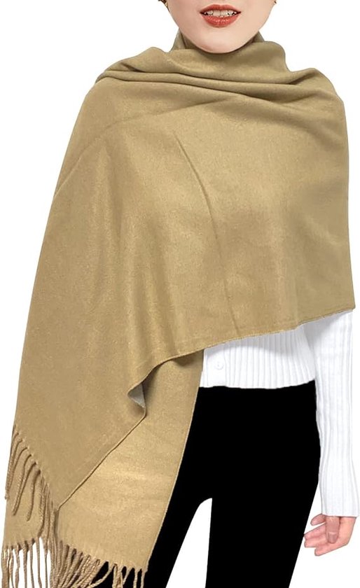 Pashmina Sjaal voor Dames Winter Poncho Scarf Warm