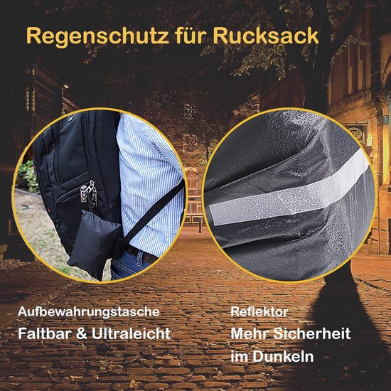 WEDO Housse De Protection De Pluie Pour Cartable / Sac à Dos