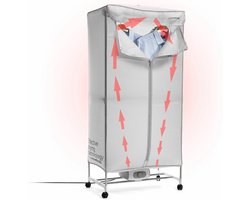 Draagbare elektrische droger met 2 niveaus Dupledry InnovaGoods 1200 W