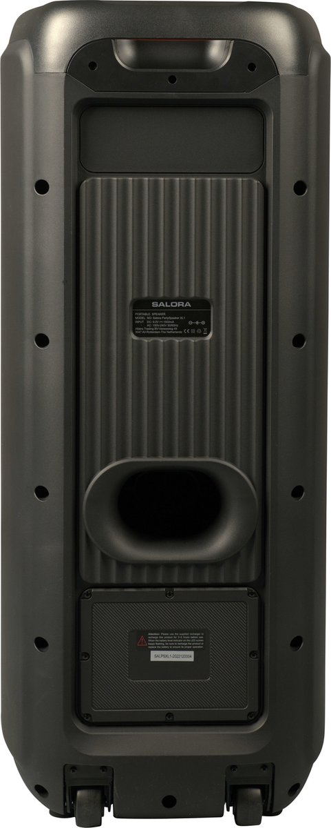 Salora PARTYBOX500 - Party Speaker - Box - Partybox - Boombox - 500 watt - LED verlichting – foto 8