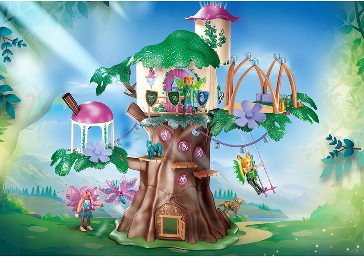 PLAYMOBIL - 70799 - AYUMA - Arbre magique des fées - 162 pièces - Mixte -  Cdiscount Jeux - Jouets