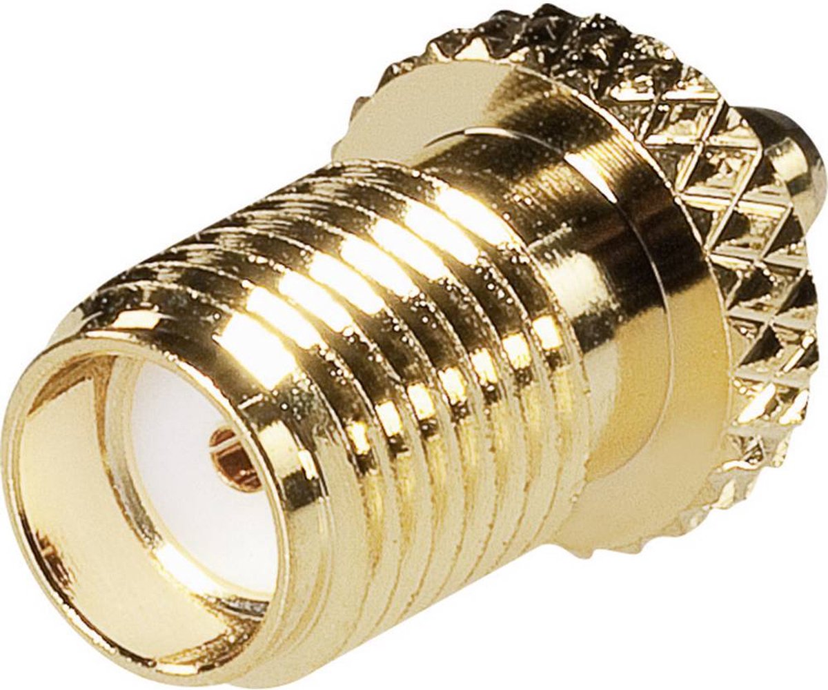 BKL Electronic 0416510 0416510 MMCX-adapter MMCX-stekker - SMA-bus 1 stuk(s)