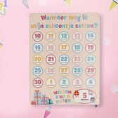 Aftelkalender - 'Wanneer mag ik mijn schoentje zetten?' - Sint en Pieten