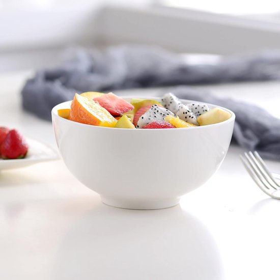 Malacasa , Flora-serie, 3-delige set crèmewit porsel