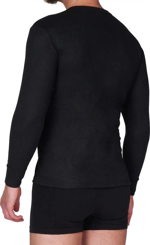 Beeren Heren Thermo Shirt lange mouw - Zwart - maat L — afbeelding 4
