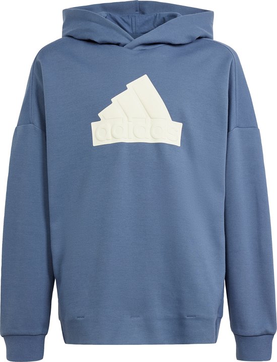 adidas Sportswear Future Icons Logo Sweatshirt met Capuchon - Kinderen - Blauw- 140