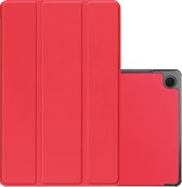 Hoesje Geschikt voor Samsung Galaxy Tab A9 Plus Hoesje Case Hard Cover Hoes Book Case - Rood