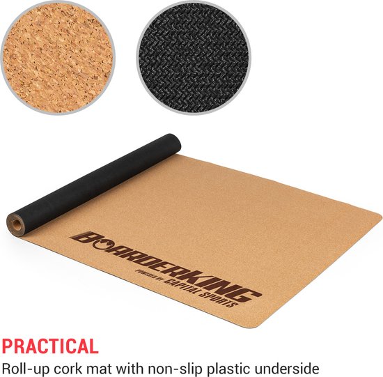 Rouleau De Rechange Pour Planche D'intérieur BoarderKING - Tailles M (125 Mm), L (140 Mm), XL (160 Mm) - 2