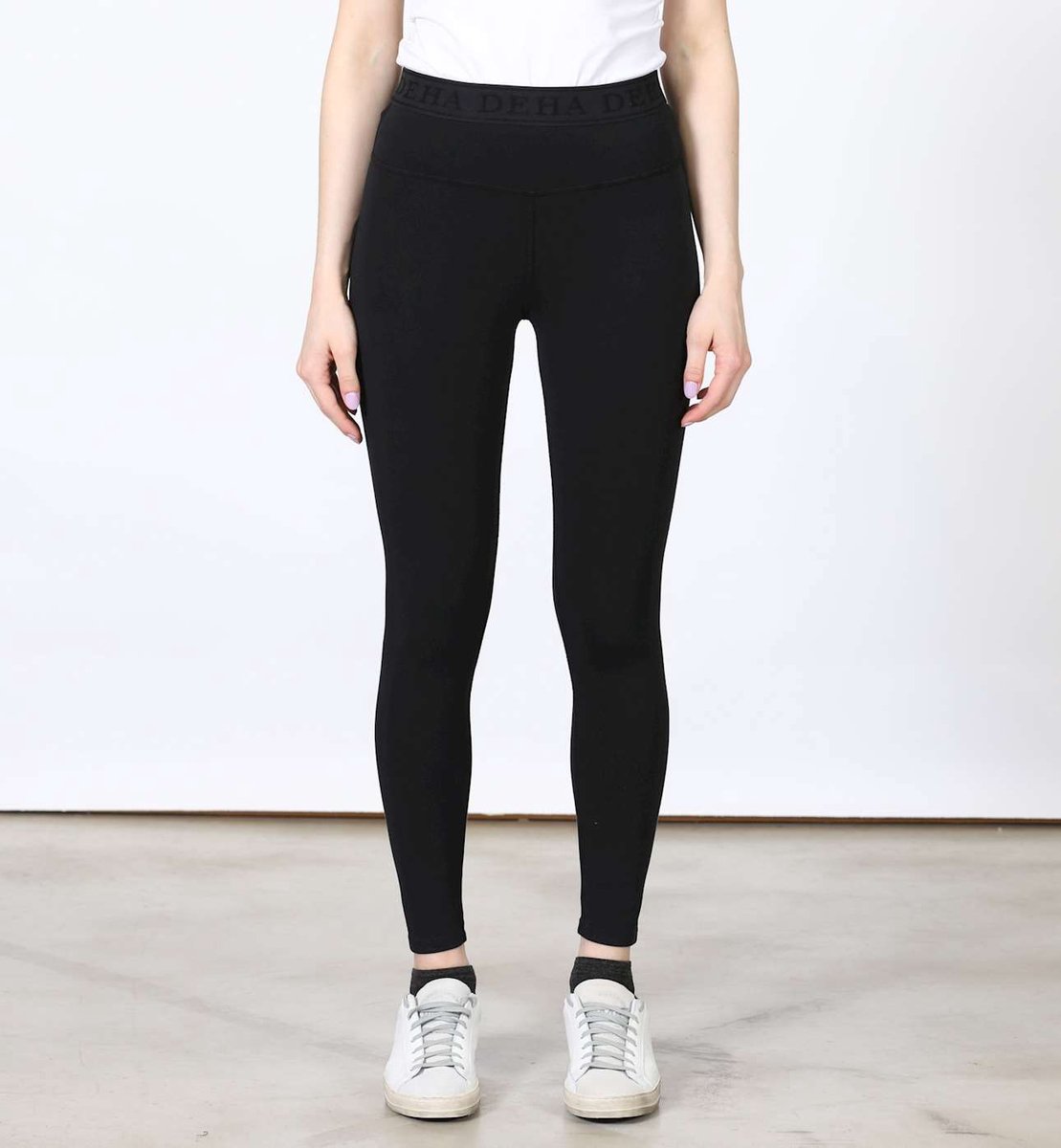 Legging Deha 7/8 Zwart - Fashionwear - Vrouwen