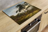 Protecteur d'induction - Paysage italien - 83x52 cm - Protecteur d'induction - Plaque de cuisson à induction - Tapis à induction - Antidérapant - Décoration de Cuisine - Accessoires de vêtements pour bébé de Cuisine