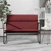 The Living Store Canapé rouge vin 100x64x80 cm - Assise en simili cuir pour un confort ultime et une apparence luxueuse
