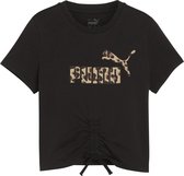PUMA ESS+ ANIMAL Knotted Tee G FALSE T-shirt - Puma Noir
