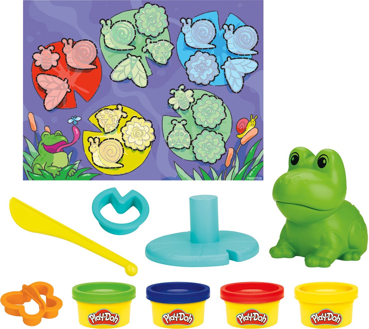 Play-Doh Kikker en Kleuren - Boetseerklei — afbeelding 4
