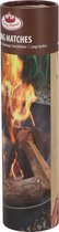 Fancy Flames BBQ/Barbecue lucifers - 50x - lange lucifers - 25 cm