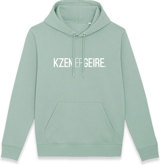 Hoodie KZENIERGEIRE. Muntgroen