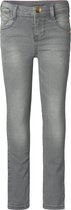 NOP Meisjes Broek - Grey Denim - Maat 104