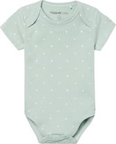 Noppies Romper Sevilla - Grey Mint - Maat 62