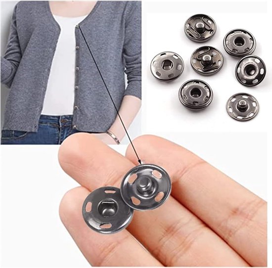 Kit boutons jeans avec outils pour pose de pressions - Les Accessoires de  Couture - Couture