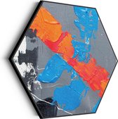 Akoestisch Schilderij Painted Canvas Hexagon Basic L (100 X 86 CM) - Akoestisch paneel - Akoestische Panelen - Akoestische wanddecoratie - Akoestisch wandpaneelKatoen L (100 X 86 CM)