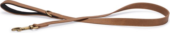 Beeztees Balacron Ax - Hondenriem - Kunstleer - Bruin - 130x2,5 cm