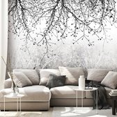 Fotobehangkoning - Behang - Vliesbehang - Fotobehang Takken van Bomen - Natural Brightness - 100 x 70 cm