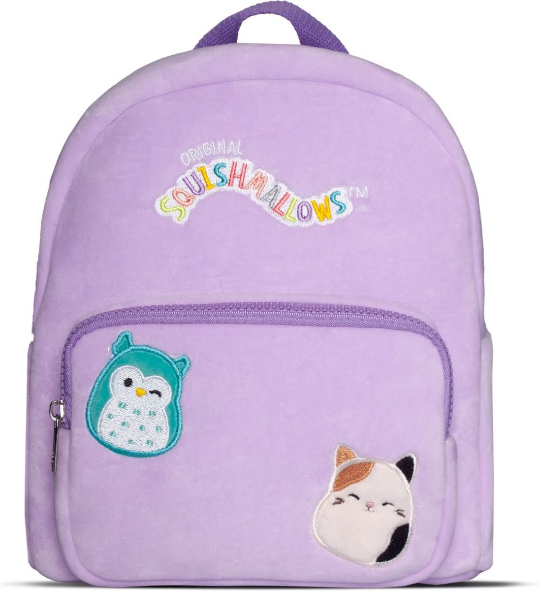 Difuzed Knuffel Squishmallows Mini Rugzak Mix Squish Figuur Paars