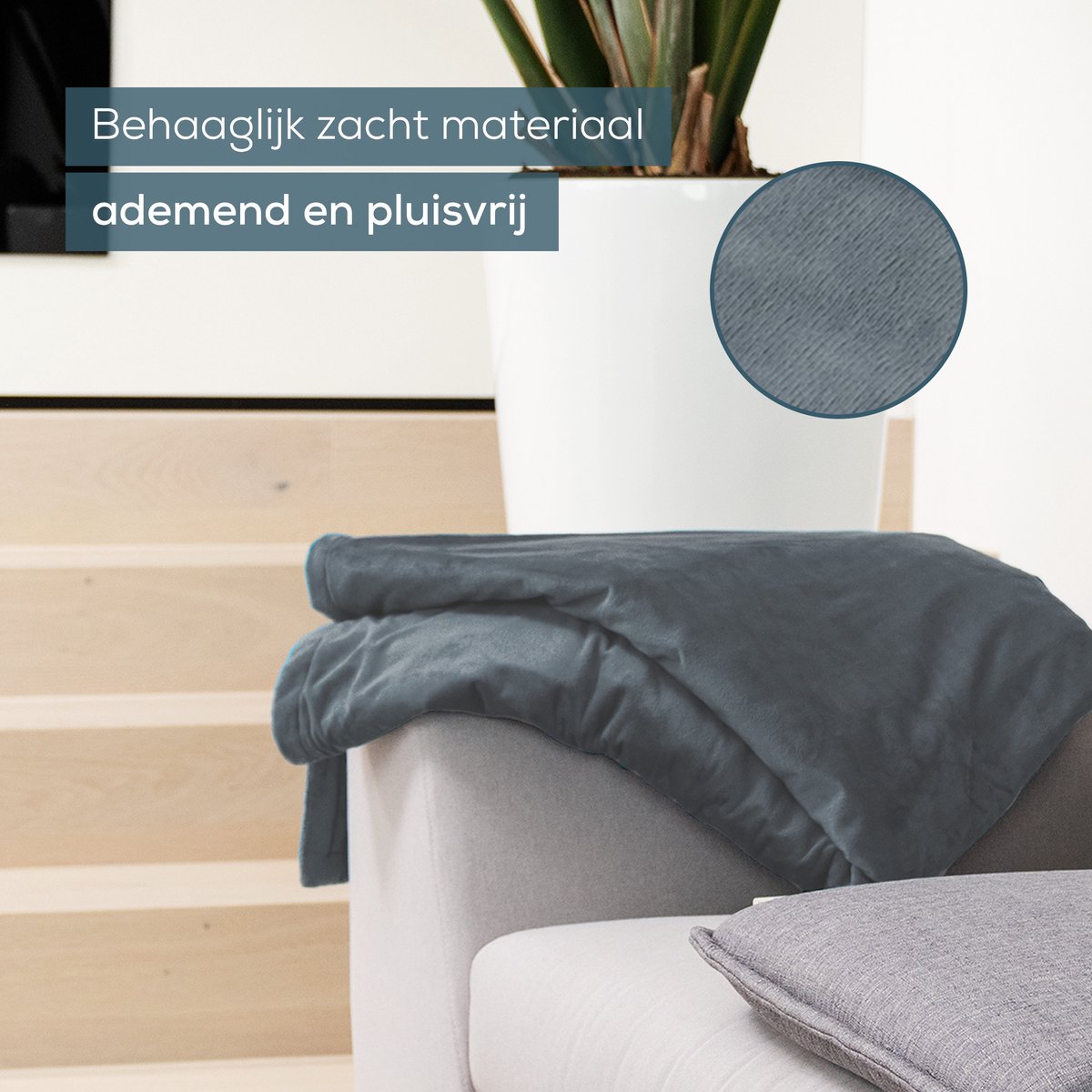 Beurer Elektrische Deken - Warmtedeken - 1 persoons 180x130cm - Test: Zeer goed - Automatische uitschakeling - Grijs - 3 Jaar Garantie – foto 5