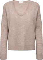 JDY JDYELANORA L/S V-NECK PULLO. KNT NOOS Dames Trui - Maat S