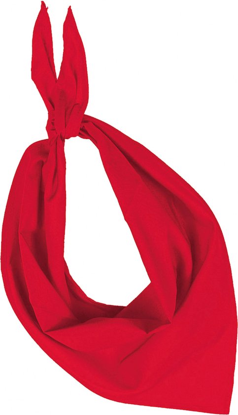 Bandana Unisex One Size K-up Red 80% Polyester, 20% Katoen