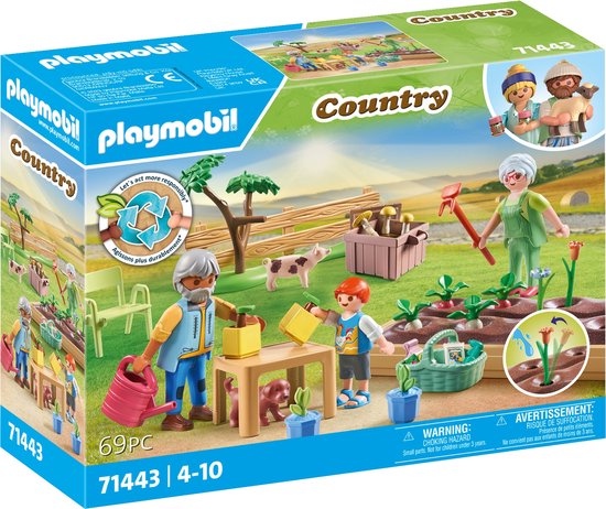 PLAYMOBIL Country Idyllische moestuin bij de grootouders - 71443