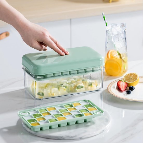 webake Soepblokjes diepvriesbak, siliconen voedselcontainers met deksel, 250 ml, extra grote Jumbo ijsblokjesvorm voor soep, bouillon, saus, boter, maaltijdbereiding