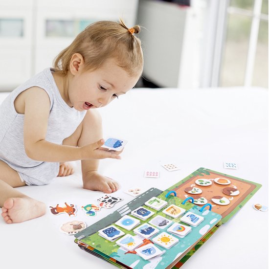 Montessori Activiteitenboek - Montessori Speelgoed - Doeboek Dino Speelgoed 4 jaar 5 jaar - Stickerboek- Dinosaurus Speelgoed voor Jongens en Meisjes 3,4,5 Jaar - Montessori Speelgoed 2 3 4 5 jaar - Sensorisch Speelgoed 2 jaar