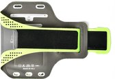 Mobigear Telefoonhoesje geschikt voor Telefoonhouder Hardlopen Wiko Power U10 Sport Hoesje Neopreen | Mobigear Easy Fit Sportarmband - Groen