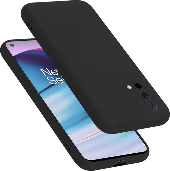 Coque Cadorabo pour OnePlus Nord CE 5G en NOIR LIQUIDE - Housse de protection en silicone TPU flexible Case Cover